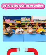 Khám phá sự kỳ diệu của nam châm - 